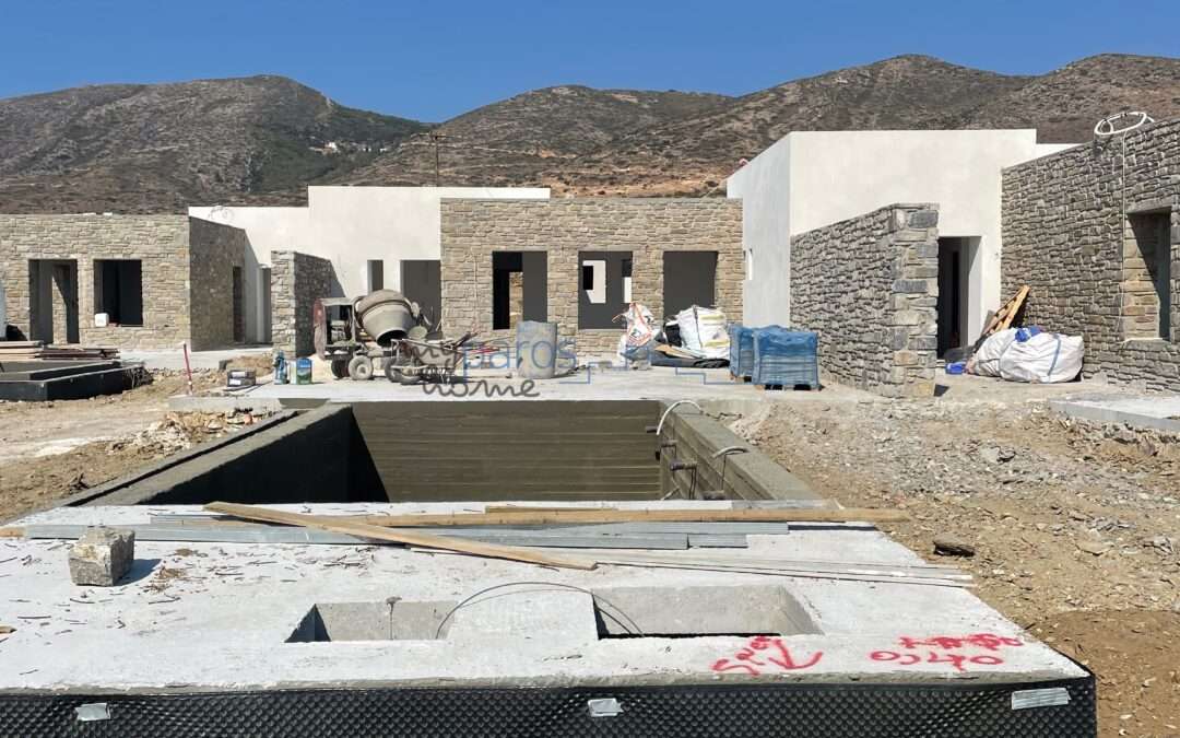 Α112  ΝΕΟΔΜΗΤΗ  ΑΥΤΟΤΕΛΗΣ ΒΙΛΛΑ ΥΠΟΚΑΤΑΣΚΕΥΗ ΣΤΗΝ ΜΑΡΠΗΣΣΑ ΠΑΡΟΣ